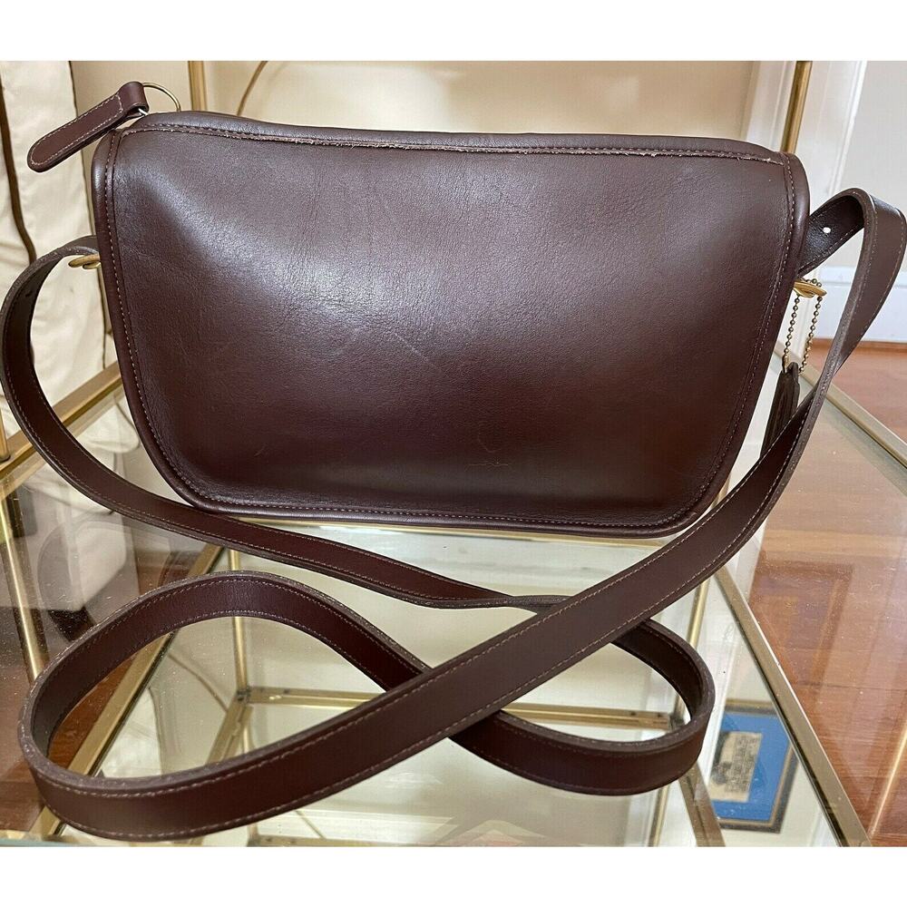Coach Vintage Bonnie Cashin crossbody bag Mahogany
